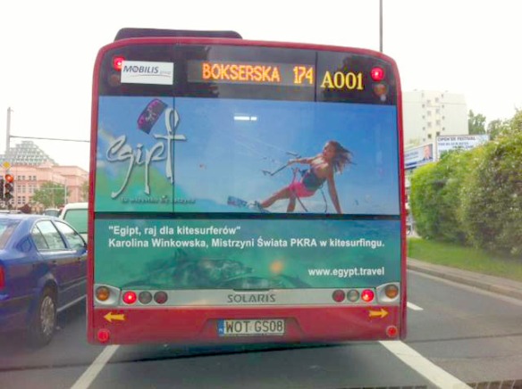 Bus add Warsaw
